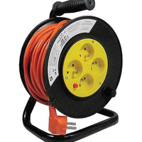 Prodlužovací kabel na bubnu - 4 zásuvky 30m HADEX L191
