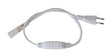 Flexo šňůra PVC pro LED pásek 5050, 230V, 10m