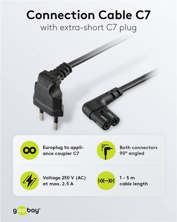 Kabel napájecí GOOBAY 73018 1,5m
