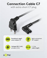 Kabel napájecí GOOBAY 73018 1,5m