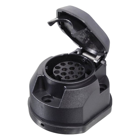 Zásuvka tažného zařízení 13 pólů s těsněním COMPASS 07445