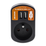 Zásuvka RETLUX RPC 70 Black