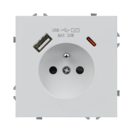 Zásuvka DPM MOXY MOX1036W bílá