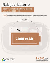 Dveřní kukátko CEL-TEC DK500 WiFi Tuya