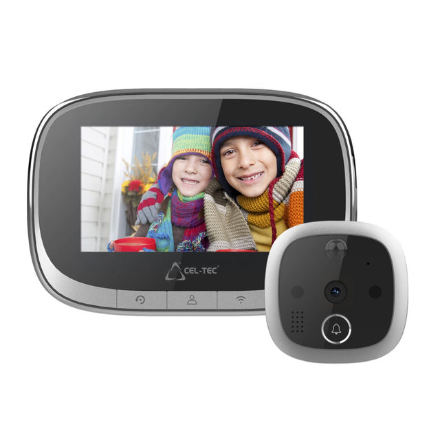 Dveřní kukátko CEL-TEC DK500 WiFi Tuya