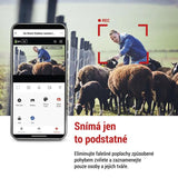 GoSmart venkovní otočná kamera EMOS IP-6000 OWL s 4G/LTE, šedá, Tuya