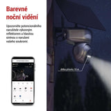 GoSmart venkovní otočná kamera EMOS IP-6000 OWL s 4G/LTE, šedá, Tuya