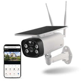GoSmart venkovní bateriová kamera EMOS IP-600 EYE s WiFi a solárním panelem