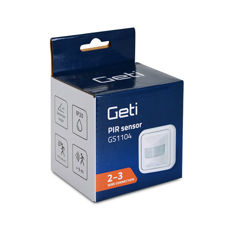 Čidlo pohybové PIR GETI GS1104