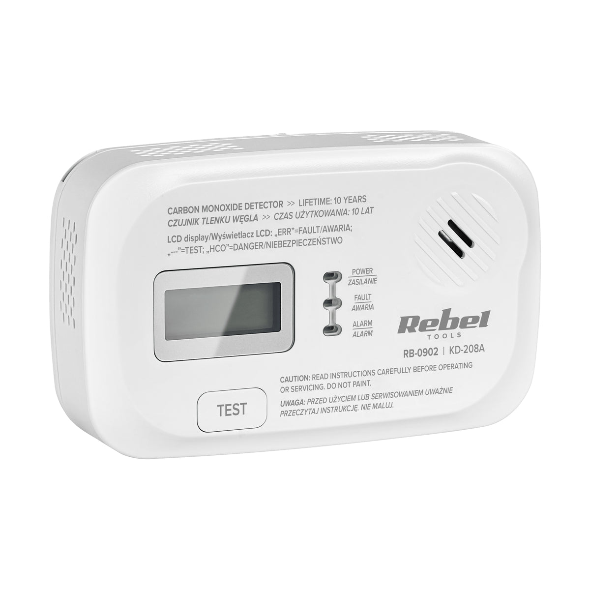 Detektor oxidu uhelnatého REBEL RB-0902