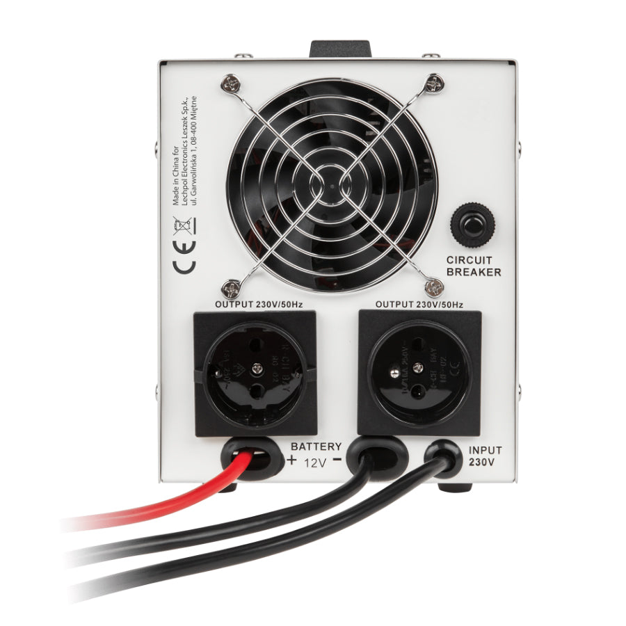 Zdroj záložní KEMOT PROsinus-1000 12V 230V 1000VA 700W White