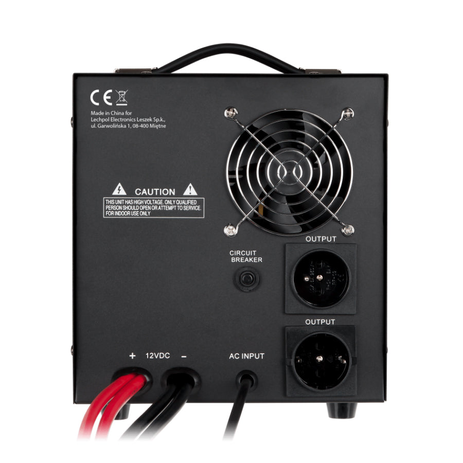Zdroj záložní KEMOT PROsinus-2000 12V 230V 2000VA 1200W Black