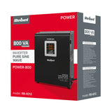 Zdroj záložní REBEL POWER-800 12V 230V 800VA 500W Black nástěnný