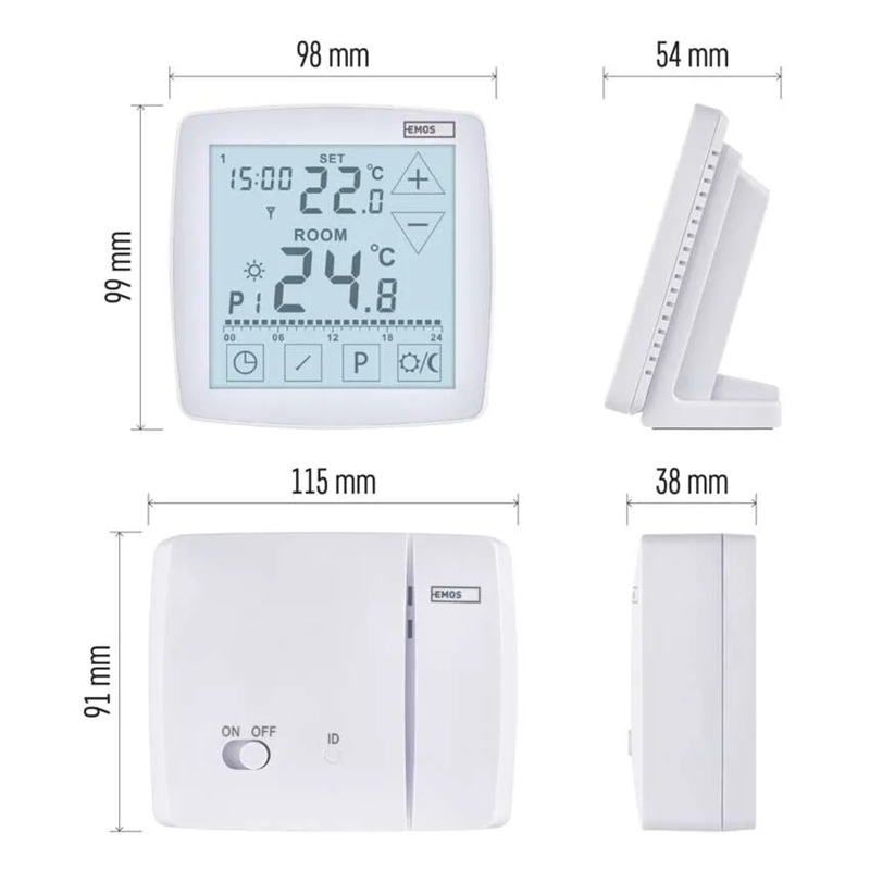 Termostat EMOS P56A11 programovatelný bezdrátový OpenTherm