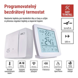Termostat EMOS P56A11 programovatelný bezdrátový OpenTherm