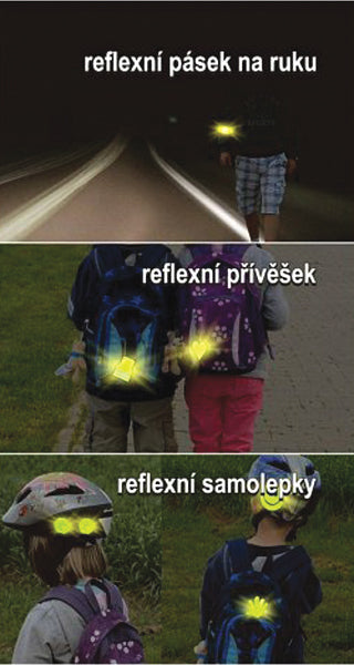 Reflexní doplňky S.O.R. COMPASS 01580