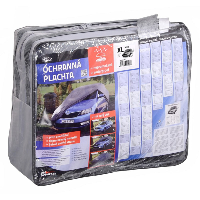 Plachta ochranná na auto COMPASS 05987 Full vel.XL