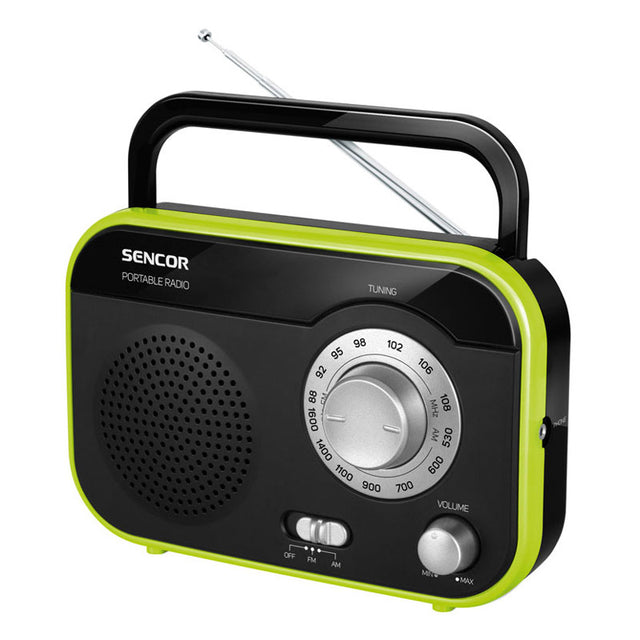 Rádio SENCOR SRD 210 BGN Black/Green