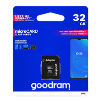 Karta paměťová GOODRAM microSD 32GB s adaptérem
