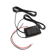 Digitální teploměr mini DC 4V-28V s dvojitým displejem a kovovým snímačem teploty NTC
