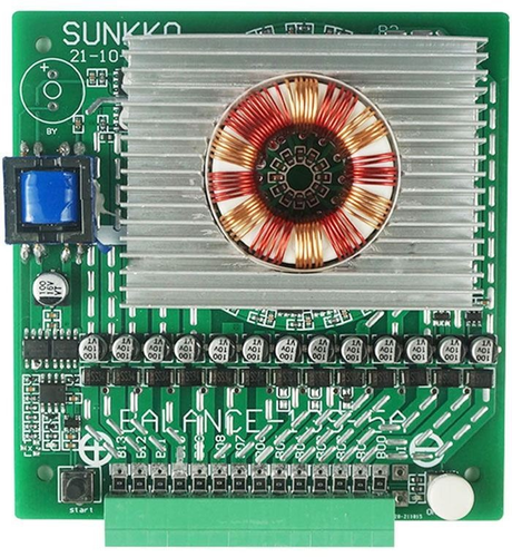 Bateriový balancér SUNKKO BAL-513 4S-13S 5A pro Li-Ion a LiFePO4