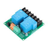 Modul dvoukanálového relé 5V 30A s optoelektronickou izolací, volitelná úroveň spínání