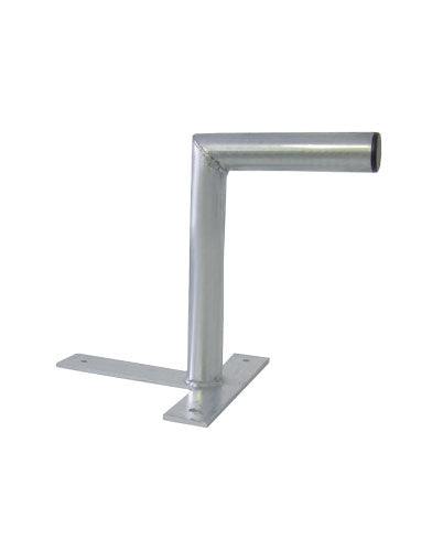Anténní držák 25cm na zeď, trubka 42/2mm, výška 16cm  žár.
