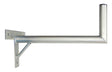 Anténní držák 50cm na zeď se vzpěrou, trubka 42/2mm, výška 16cm žár.