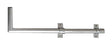 Anténní držák 120cm na balkon-na zeď, trubka 42/2mm, výška 16cm  žár.