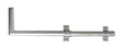 Anténní držák 50cm na balkon-na zeď, trubka 42/2mm, výška 16cm